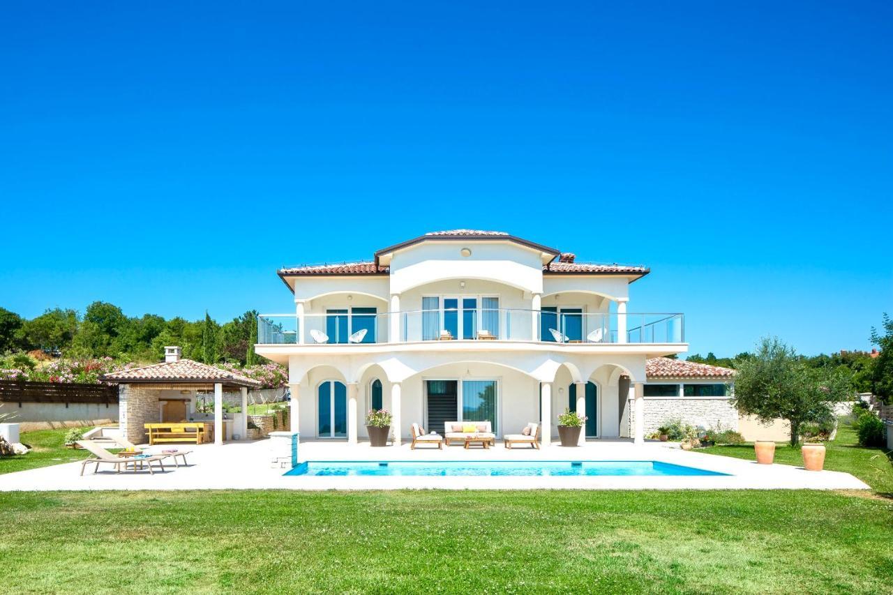 Luxury Panorama Vila With Amazing Seaview In Gondolici 7 Km From Rabac Лабин Экстерьер фото